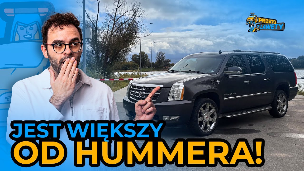 CADILLAC ESCALADE ESV - JAK TYM JEŹDZIĆ? TEST amerykańskiego giganta z V8 pod maską