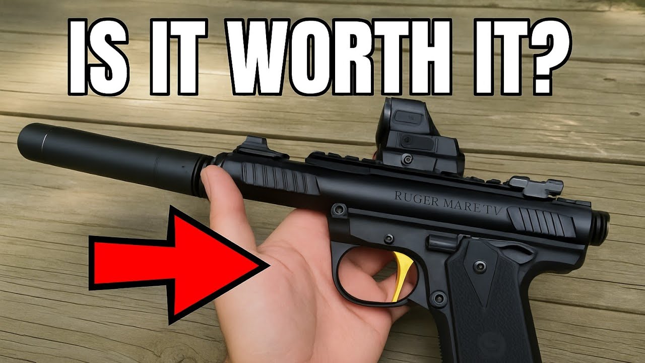 Is the Volquartsen Trigger Really Worth It? Ruger Mark 4 LITE