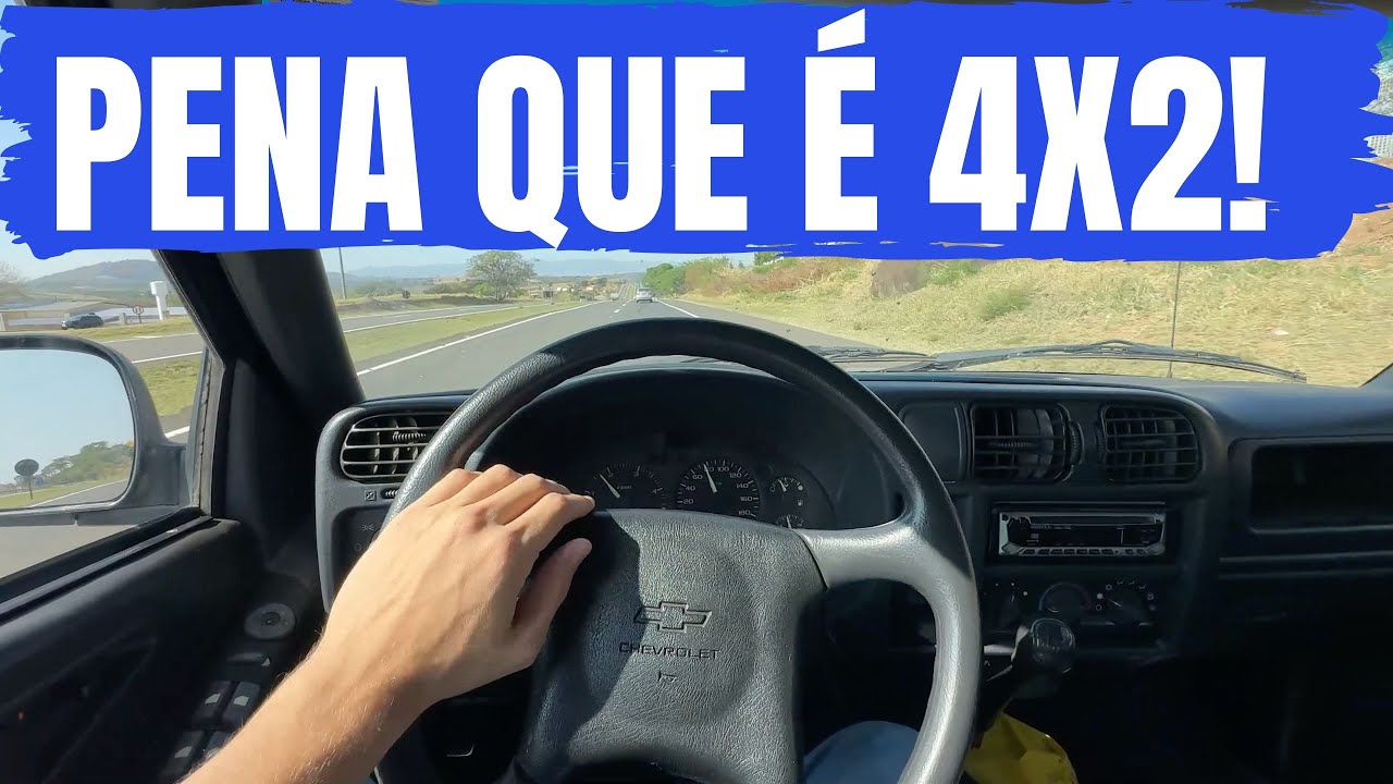 TESTE DRIVE CHEVROLET S10 DELUXE 2.8 TURBO DIESEL 4X2 MANUAL 2002! PONTOS POSITIVOS E NAGATIVOS!