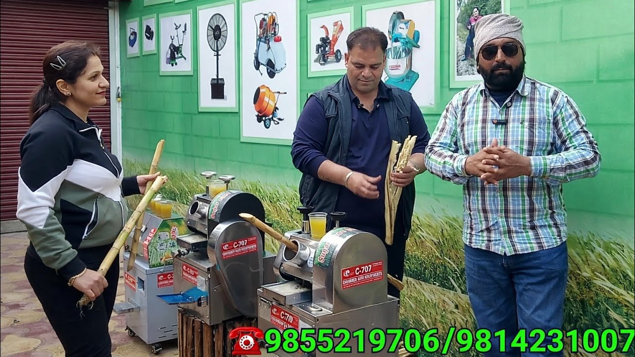 2026 मे तूफानी धमाका जुड़वा मशीन 5 सेकंड मे गन्ने का जूस तैयार New Sugarcane juce Maseen