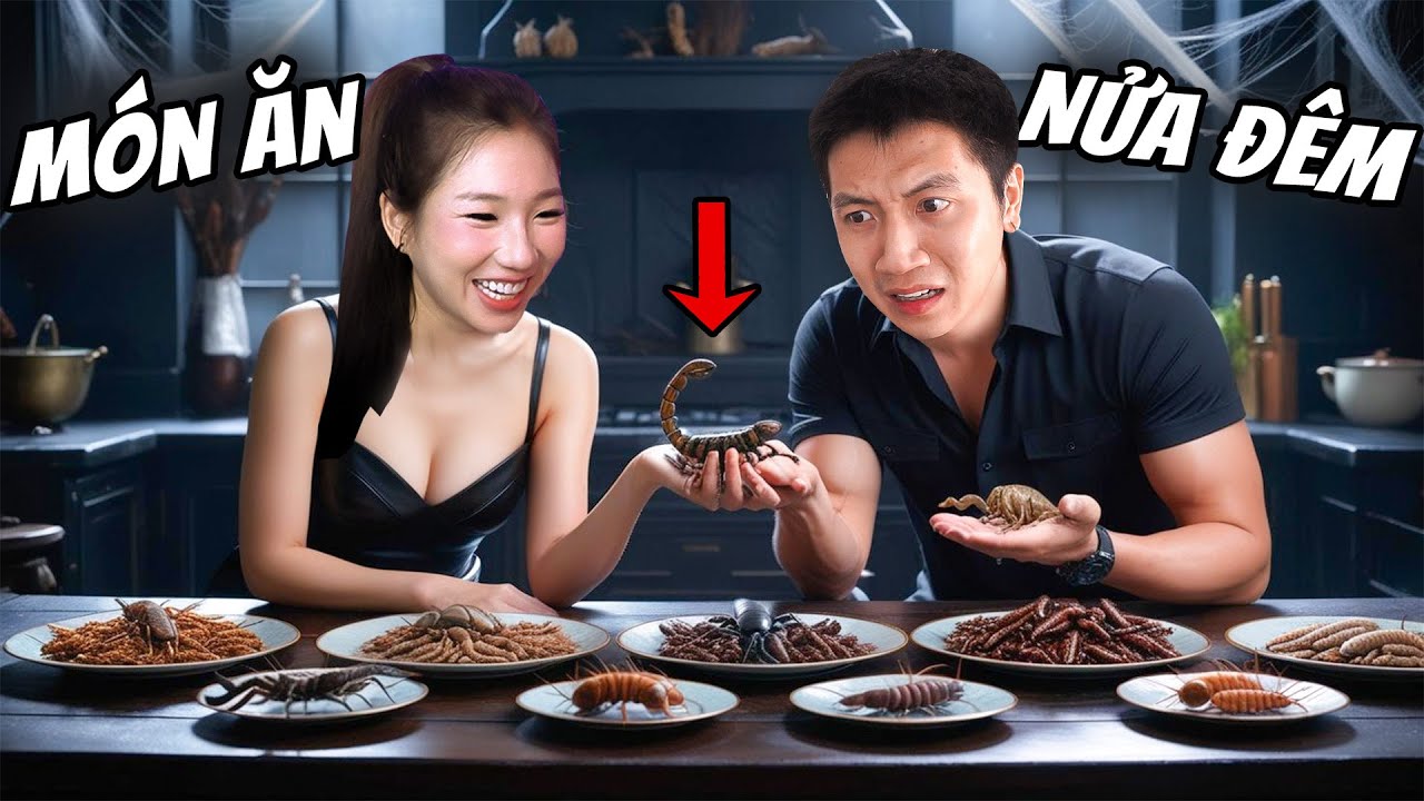 Ăn Những M&oacute;n Kinh Dị L&uacute;c Nửa Đ&ecirc;m | H&M CHANNEL