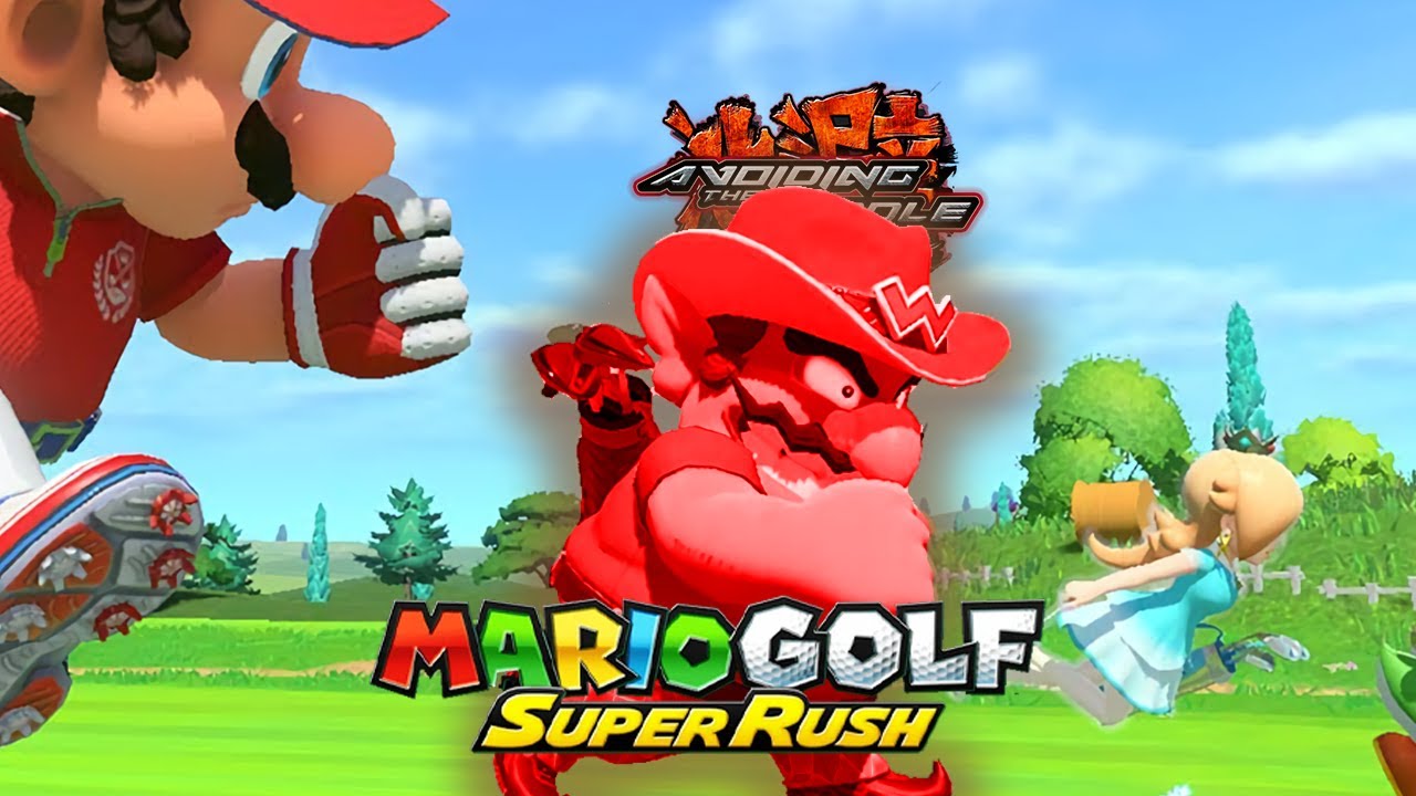I'm Not Mad I'm Just Playing Mario Golf for the First Time