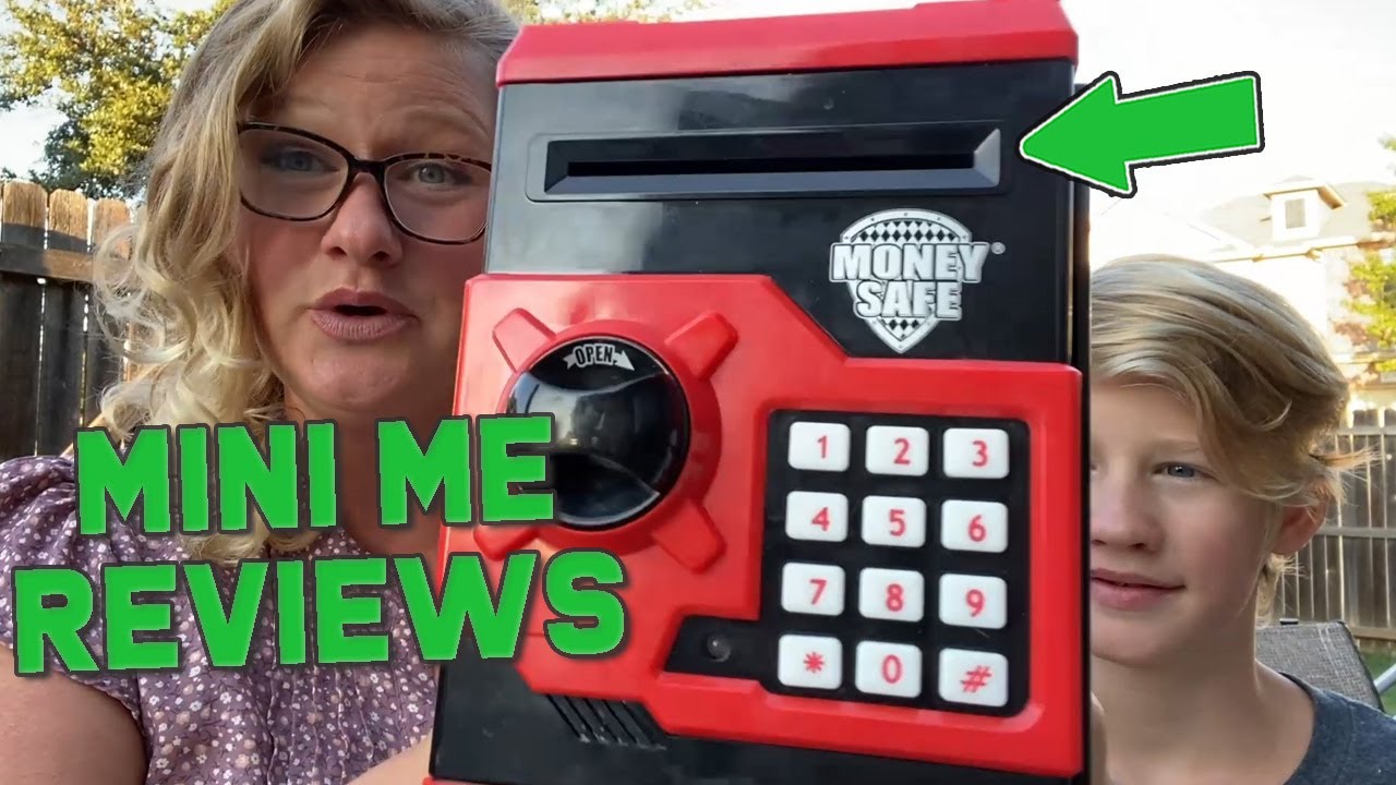 Review of Totola Piggy Bank Electronic Mini ATM for Kids Baby Toy Safe Coin Bank Money Saving. #ad