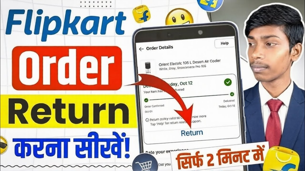 Flipkart Order Return Kaise Kare | How To Return Flipkart Items | Flipkart Return Process 2026