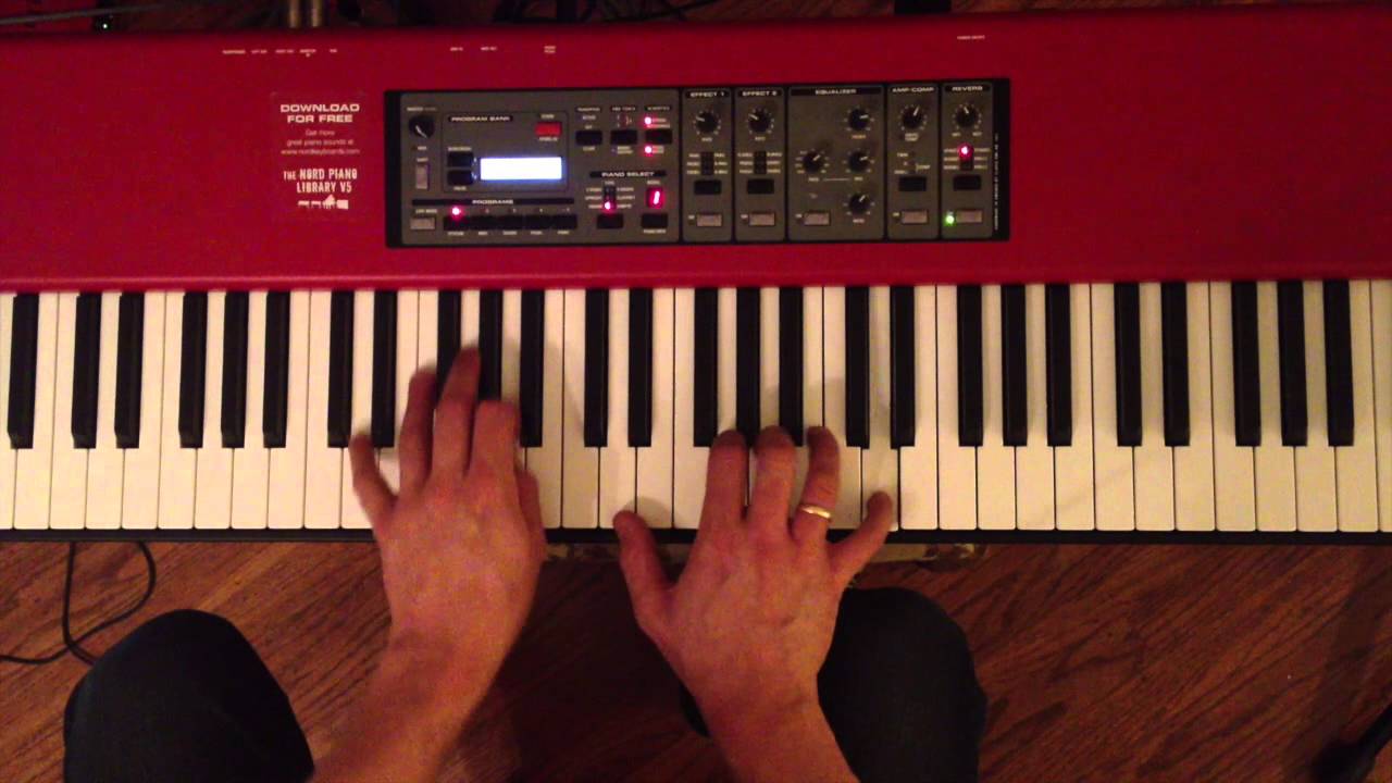 Piano Session Sync - Counting Crows - Perfect Blue Buildings