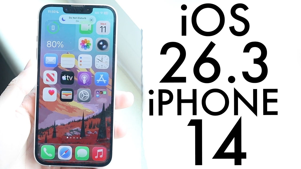 iOS 26.3 на iPhone 14! (Обзор)