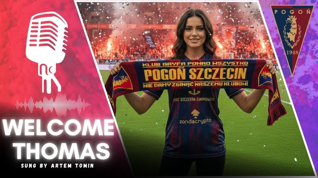WELCOME THOMAS - Pogoń Szczecin | Thomas Thomasberg | Hymn 2025 | Artem Tomin
