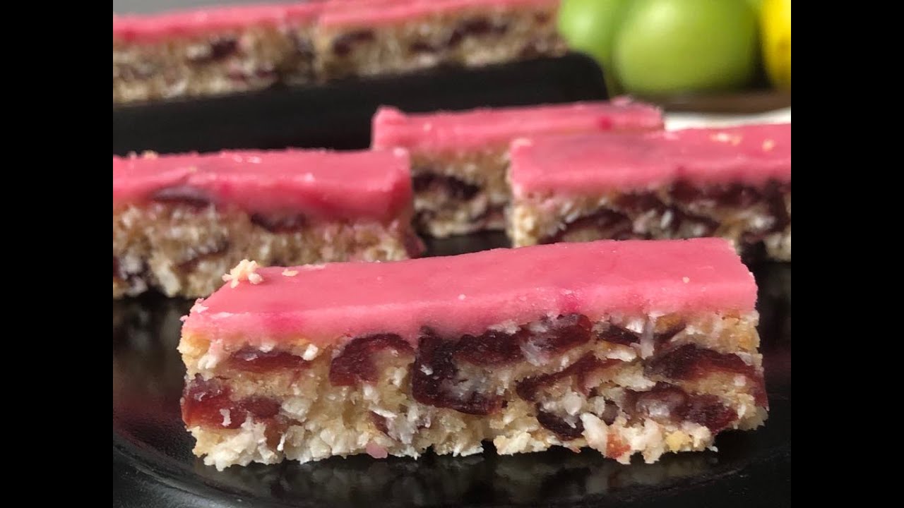 Kokos kolač sa brusnicom, Coconut cake with cranberry, Kokoskuchen mit Cranberry,