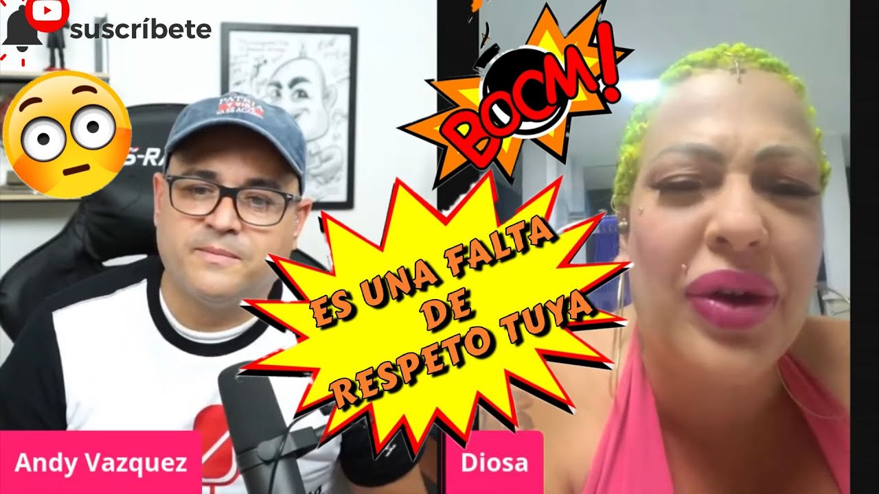 Andy se sobrepasa con la Diosa