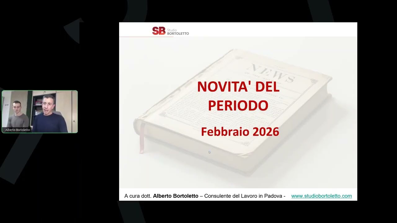 Pillole normative giuslavoristiche - Febbraio 2026