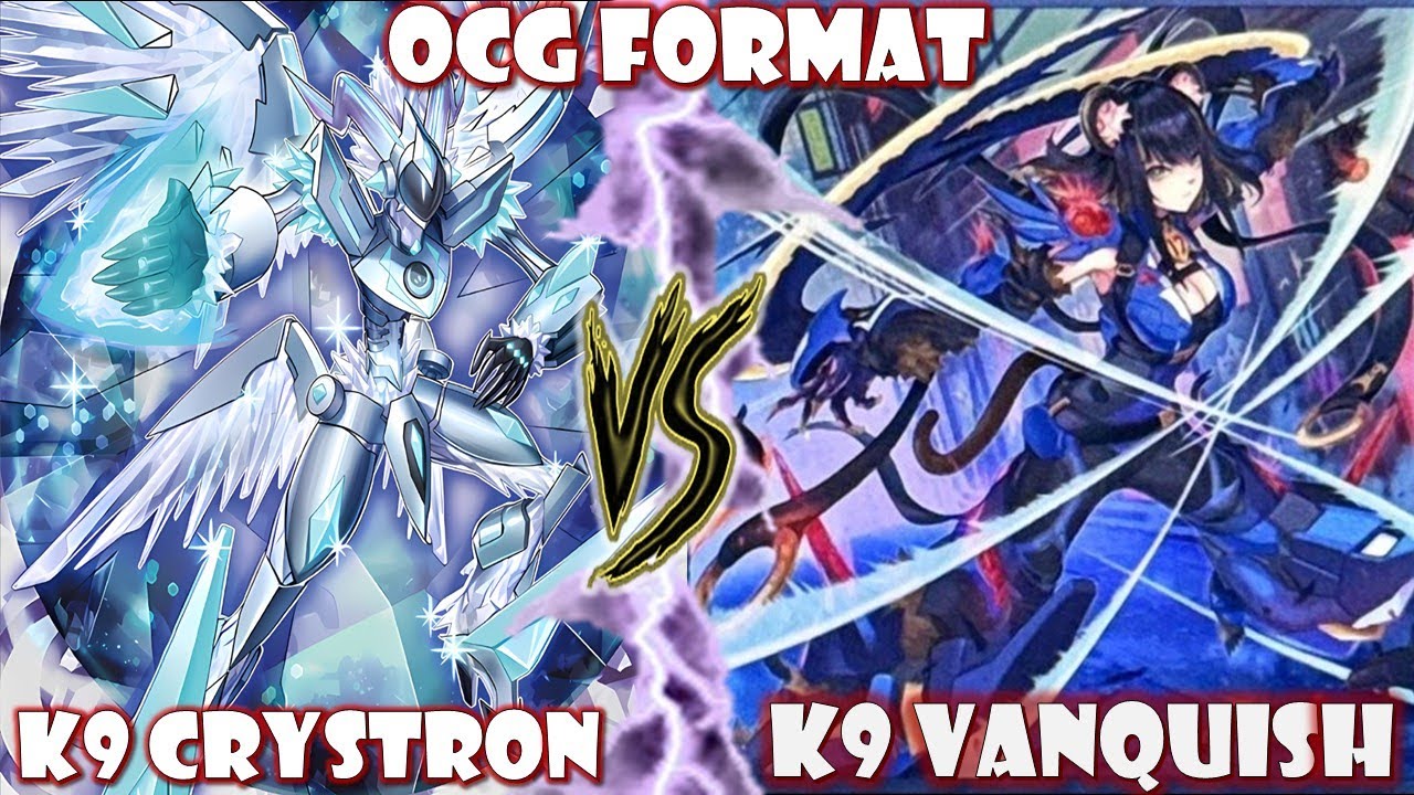 Yu-Gi-Oh! OCG LOCAL TOURNEY 5/23/25 VANQUISH K9  VS CRYSTRON K9  FULL MATCH