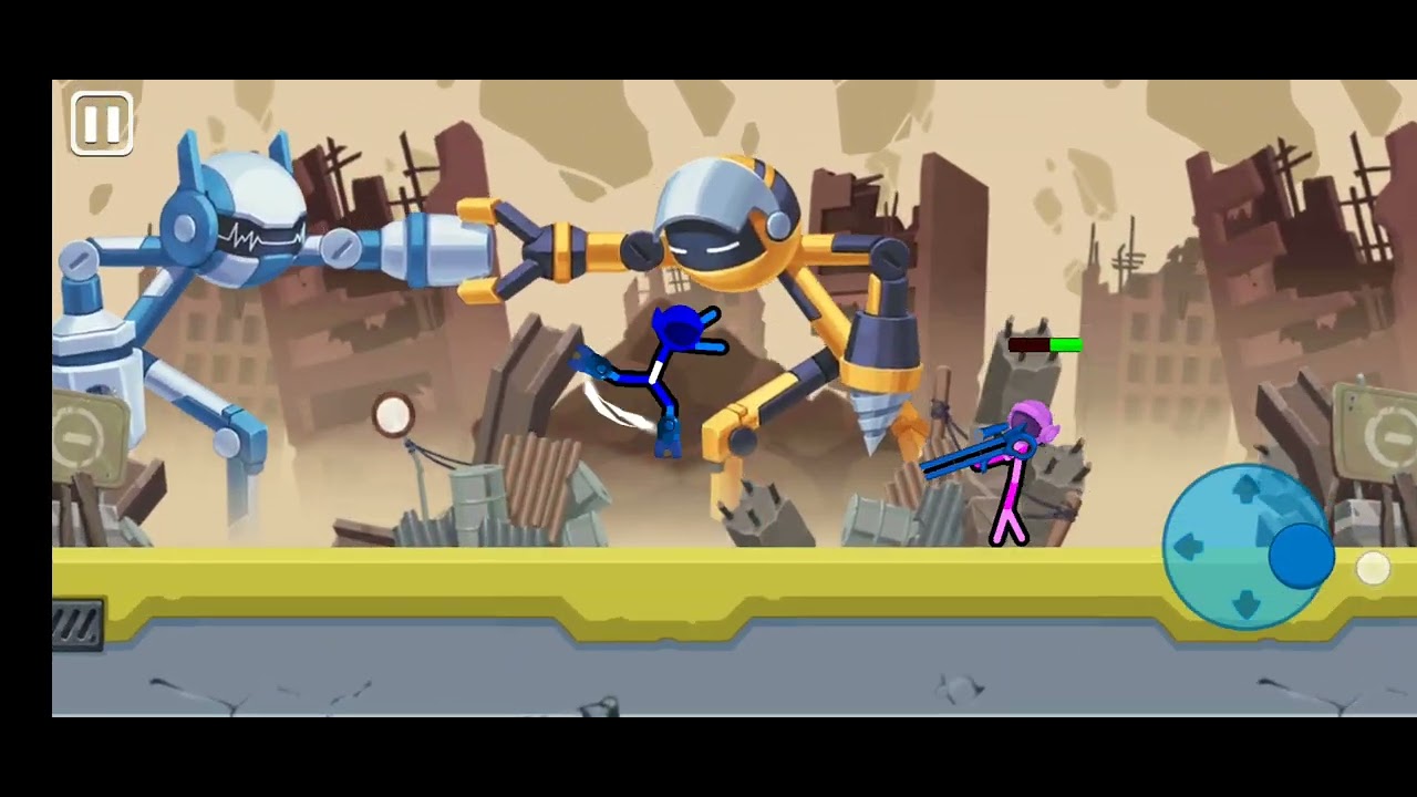 Một số món vũ khí chiến đấu với súng trường trong game người que ( PART 1)