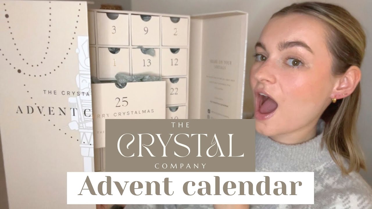 BEST CALENDAR YET! Crystal Advent Calendar unboxing from The Crystal Company