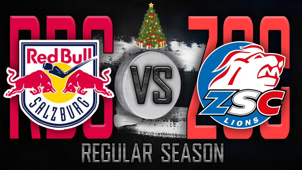 EC RED BULL SALZBURG VS ZSC LIONS | REGULĀRĀS SEZONAS 24. SPĒLE