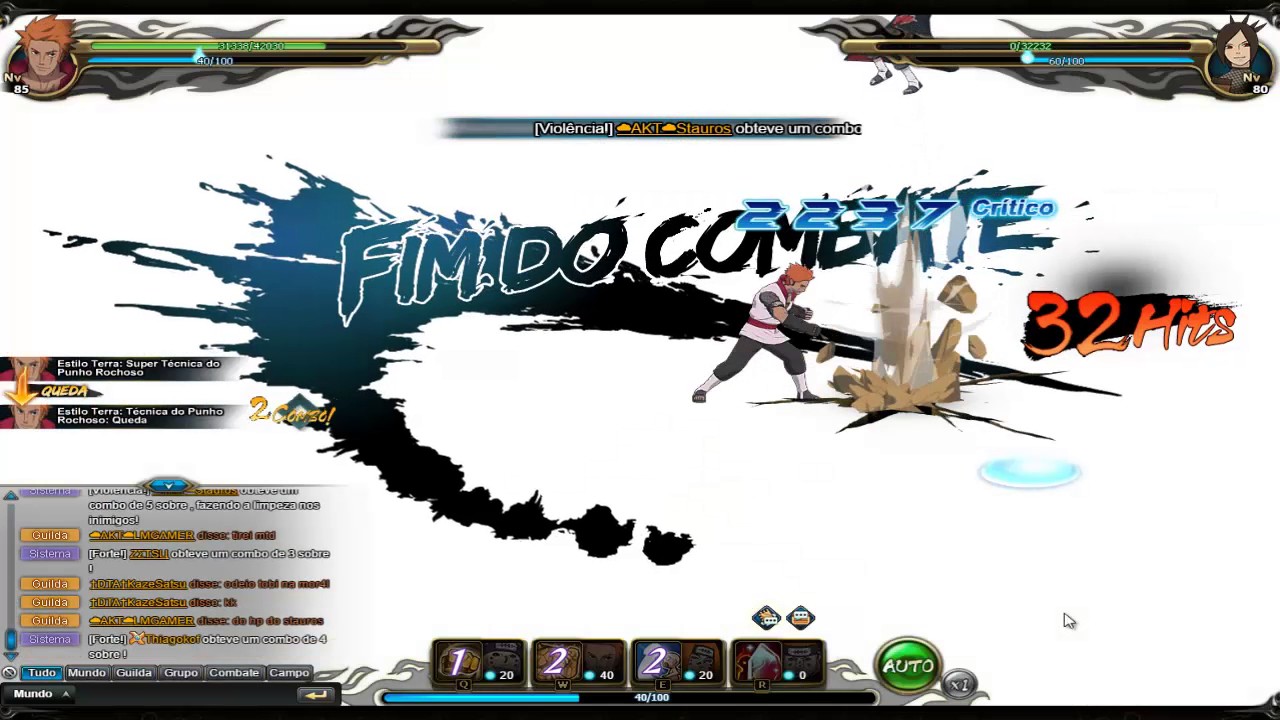 Naruto Online - Batalha dos Sábios 31.01.2017