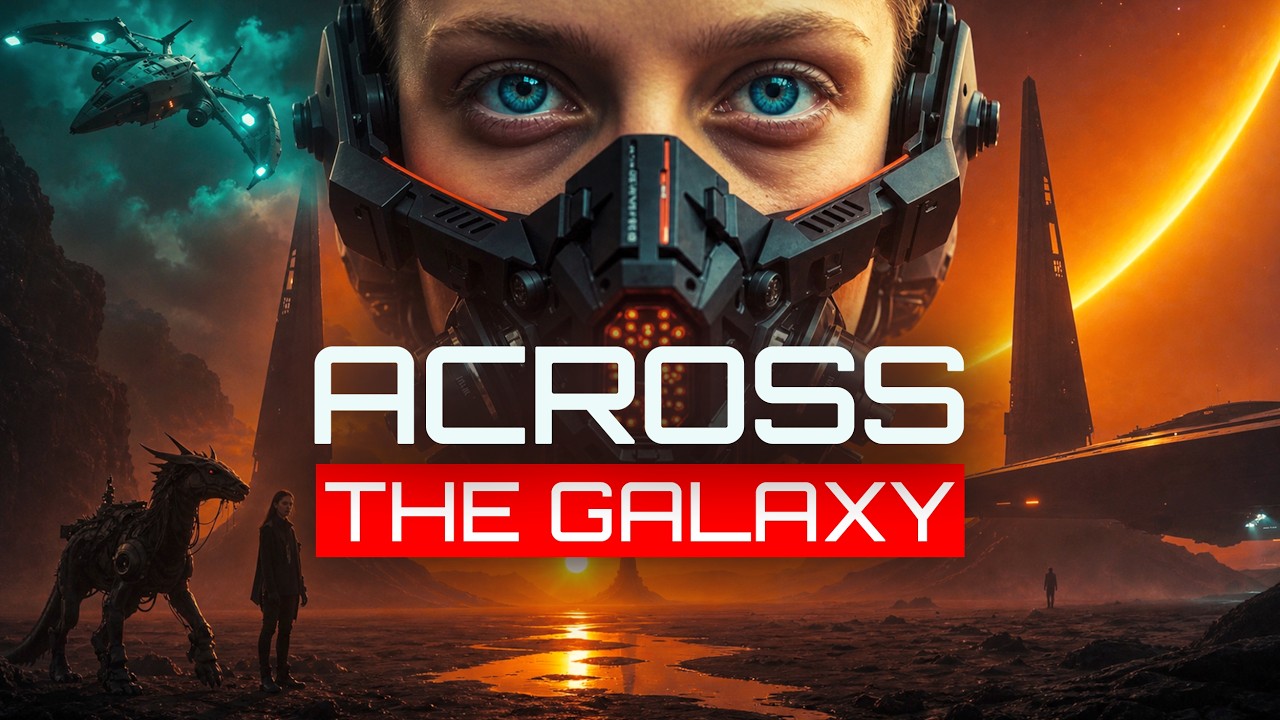 Across The Galaxies | SCI FI Music Video [4K]