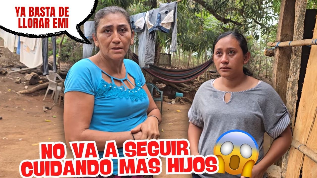 La mamá de EMI le peló la cara y lloró😡YA VAN 2 HIJOS! te compones o te vas de la casa le dijo