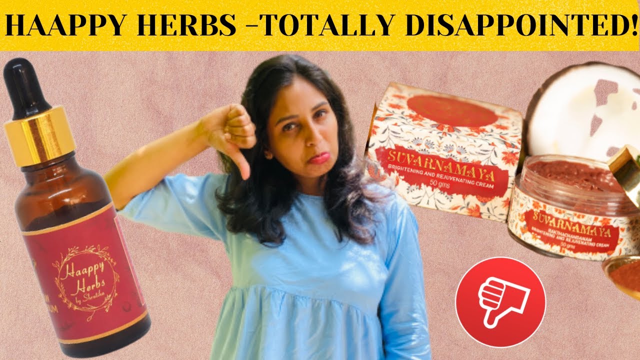 Haappy Herbs by Shruthika |Don't waste your money| Is it really worth buying the product- Results??