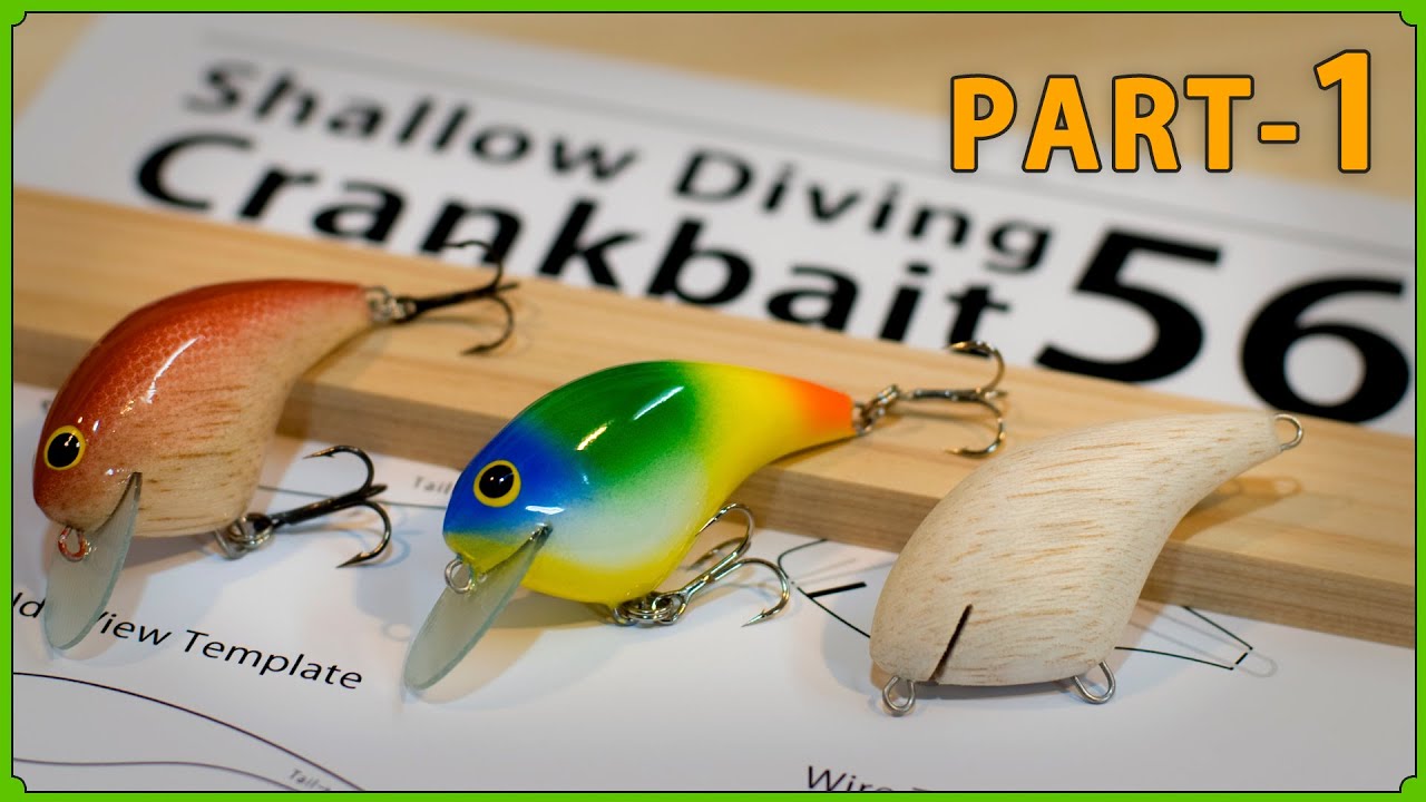 (PART-1): Making a Rattle crankbaits with balsa wood. バルサシートで自作するラトル入りクランクベイト。