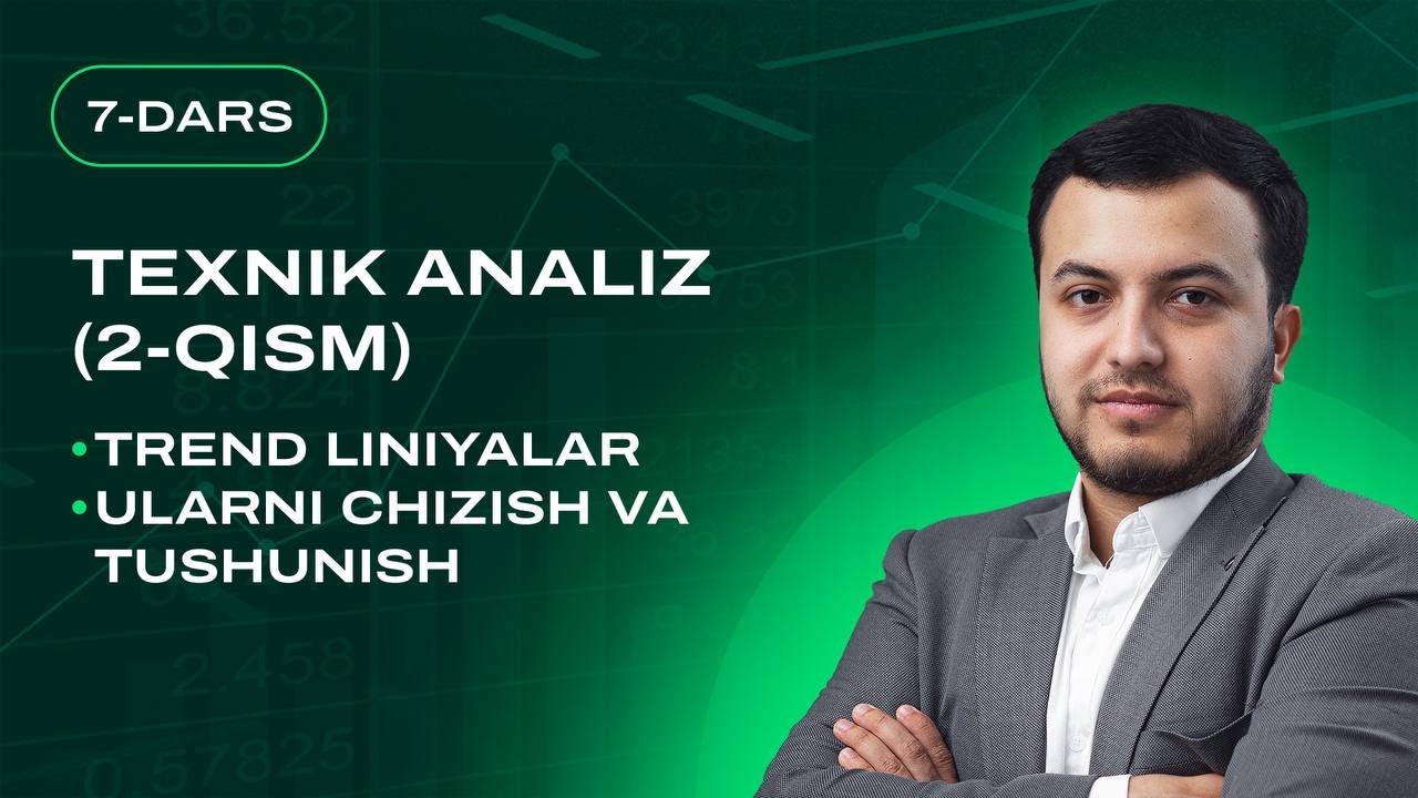 7-DARS. TEXNIK ANALIZ. TREND LINIYALARI