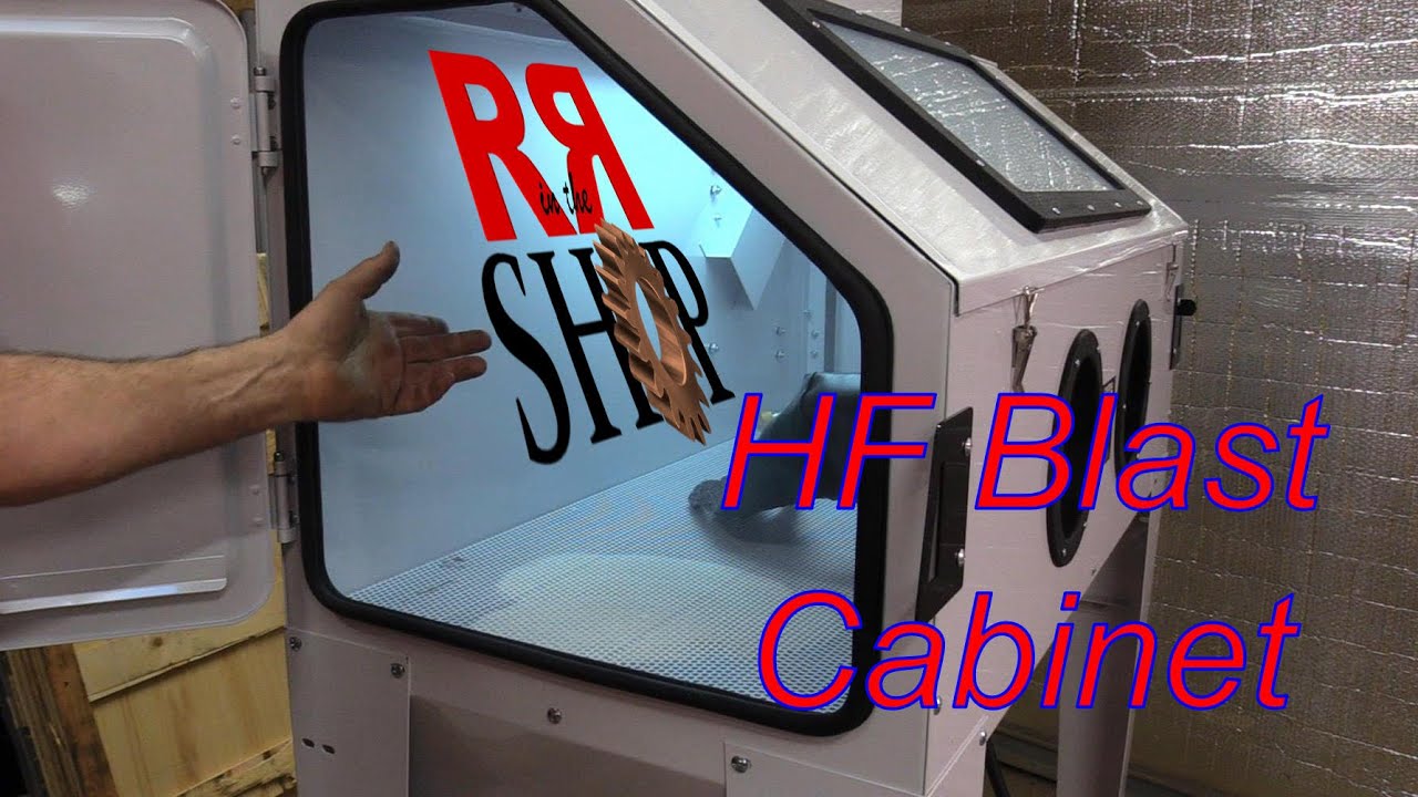 Harbor Freight Industrial Blast Cabinet - Open Box to Operation