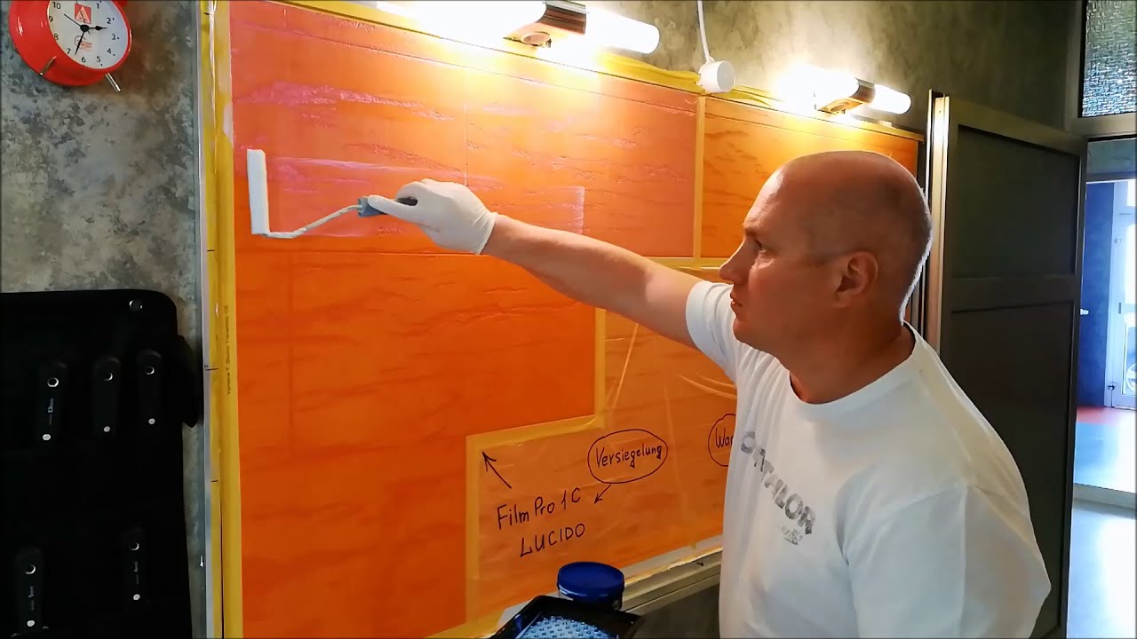 FilmPro 1C in Mannheim | Cera Antica Wax | 1-K Wand Versiegelung