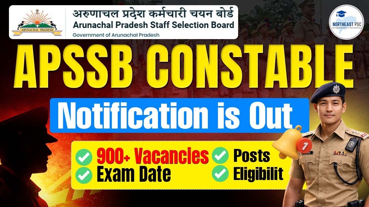 APSSB Constable 2026 Notification Out I 984 Vacancies 🔥 9233789183 #apssb #apssbconstable