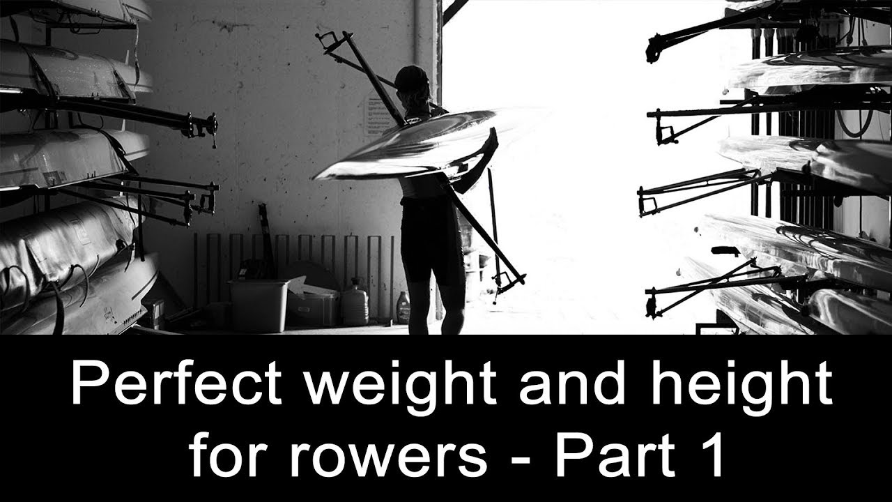The perfect weight and height for rowers - part 1