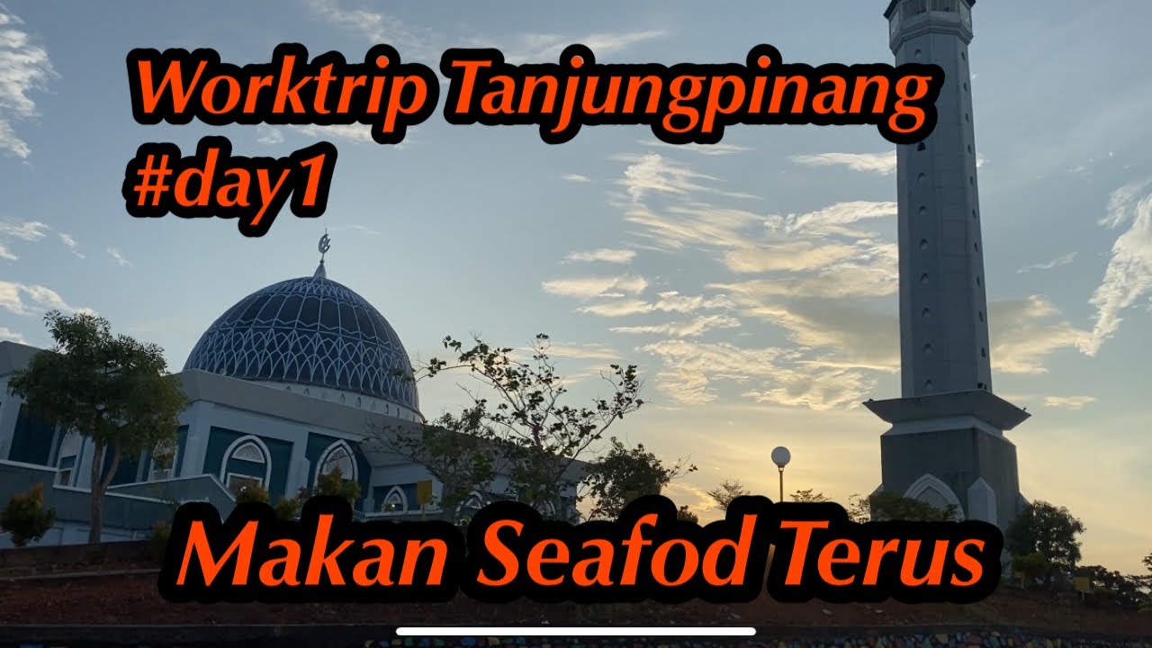 Travel Vlog Tanjung Pinang - Tanjung Pinang WorkTrip day1
