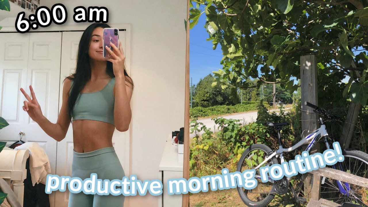6 AM PRODUCTIVE MORNING ROUTINE!