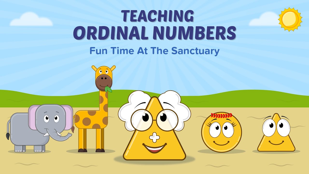Math Story: Ordinal Numbers | Science : Introduction To Wild Animals | Fun Time At The Sanctuary