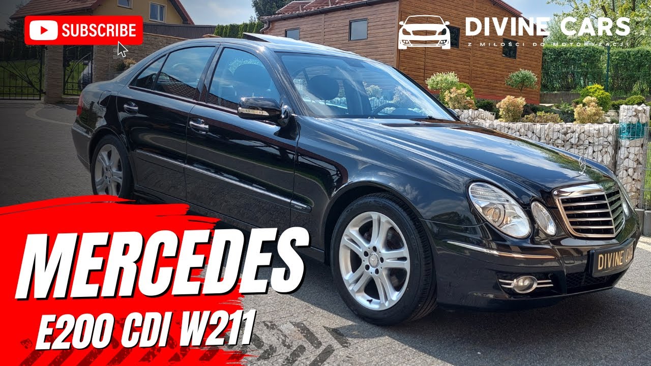 DIVINE CARS || Mercedes E200 CDI, W211 AVANTGARDE 2008r