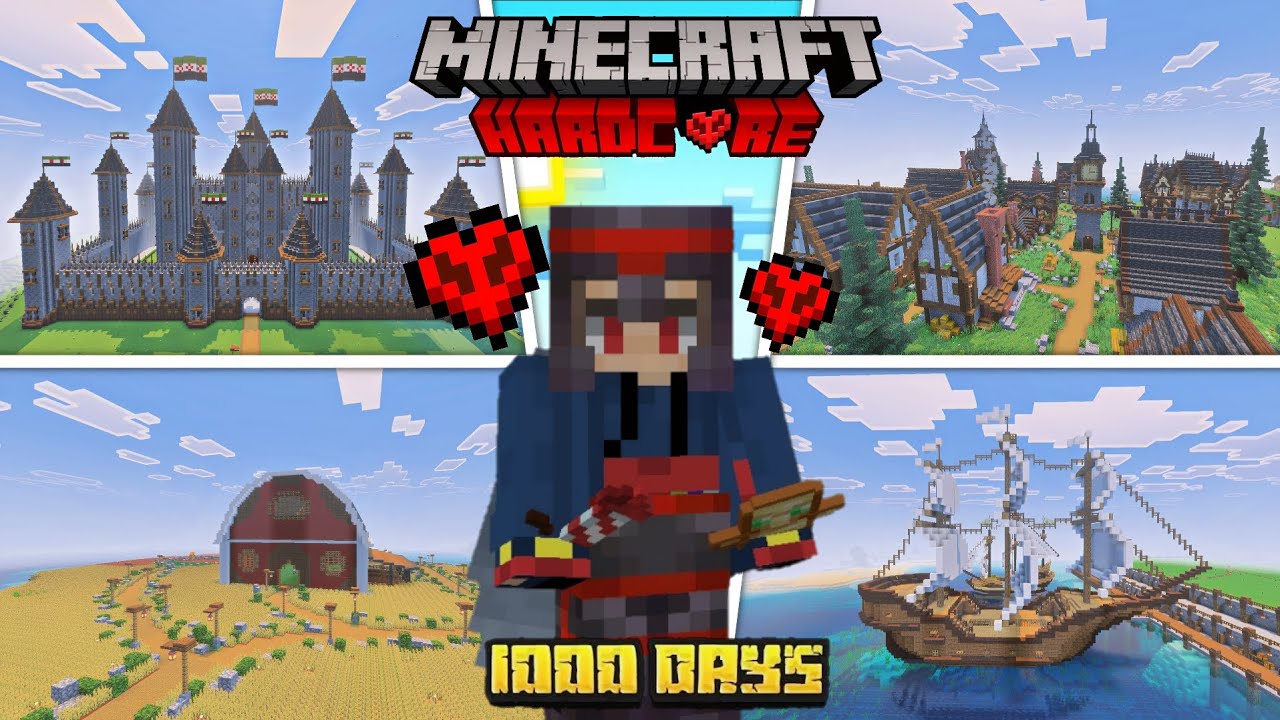قضيت 2000 يوم في ماين كرافت هاردكور !!! الفلم الكامل | Minecraft