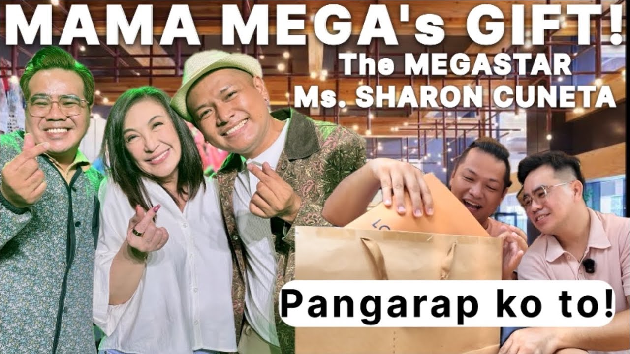 GIFT from the MEGASTAR Ms. SHARON CUNETA! (We Love you Mama)