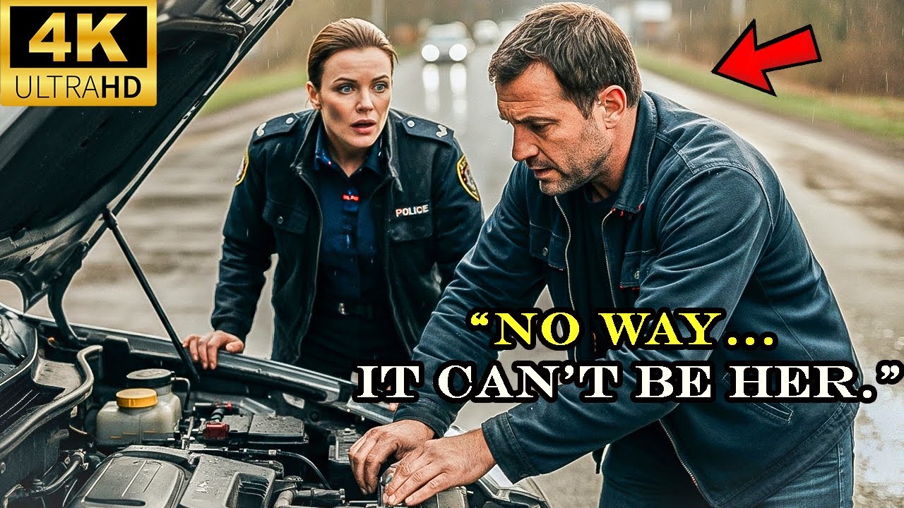 A Single Dad Stopped to Help a Female Cop — He Froze When He Saw Her Face… My EX!