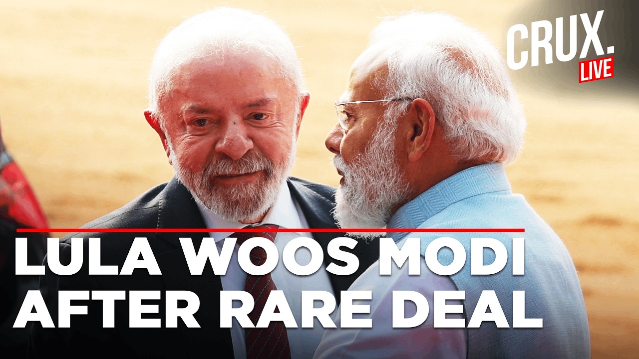 LIVE | Brazilian President Lula Da Silva Hails Ties With India as Modi Eyes $20 Bn Trade by 2030