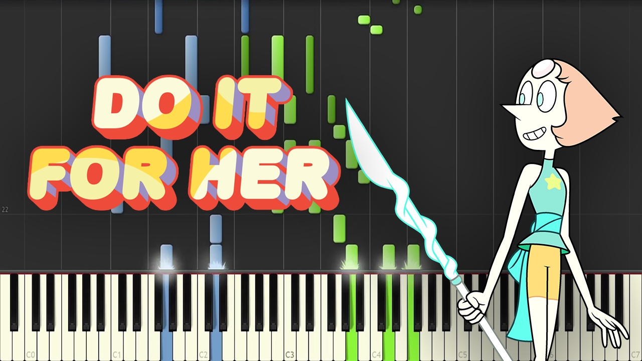 Steven Universe - Do It For Her [piano]
