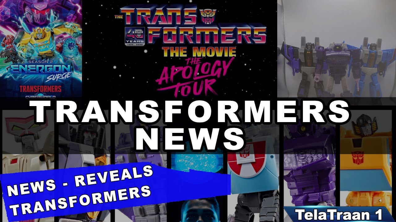 Transformers 40th Apology Tour, Studio Series 2026 Wave 2, Cyberworld Season 2 Energon Surge