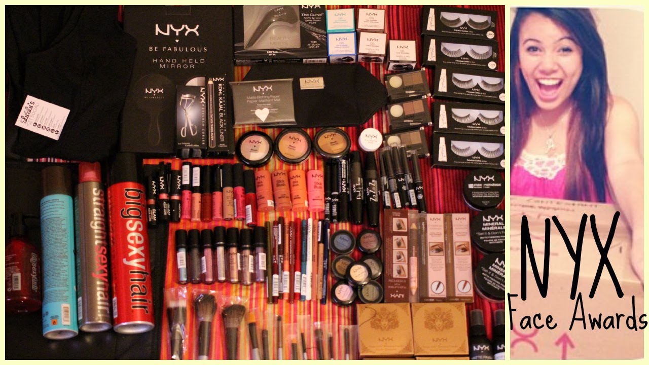 ❤ NYX Face Awards ❤ Haul 2013 - Funny :)