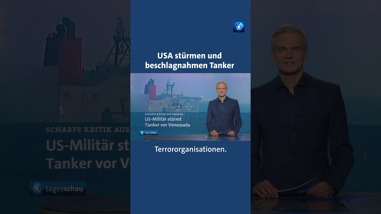 Die USA haben einen &Ouml;ltanker gest&uuml;rmt und beschlagnahmt. #tagesschau #Nachrichten
