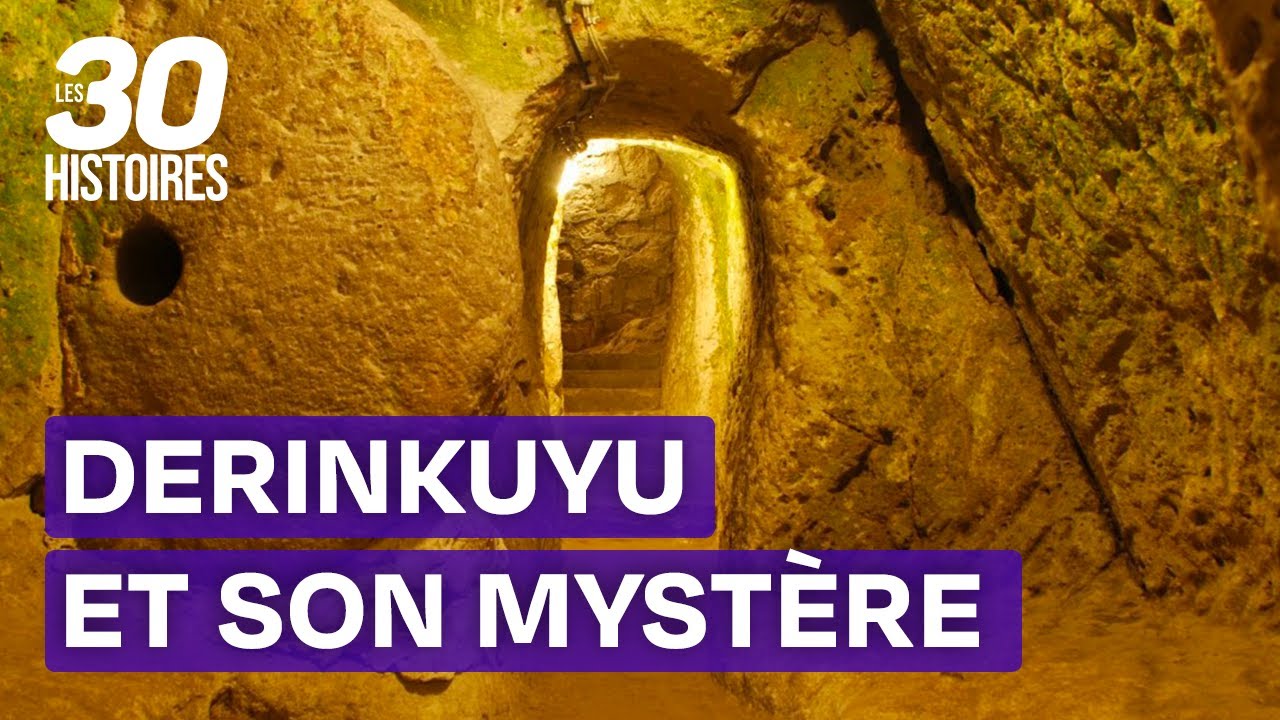 Derinkuyu en Turquie : Une ville sous la ville - Un myst&egrave;re - 30 histoires extraordinaires