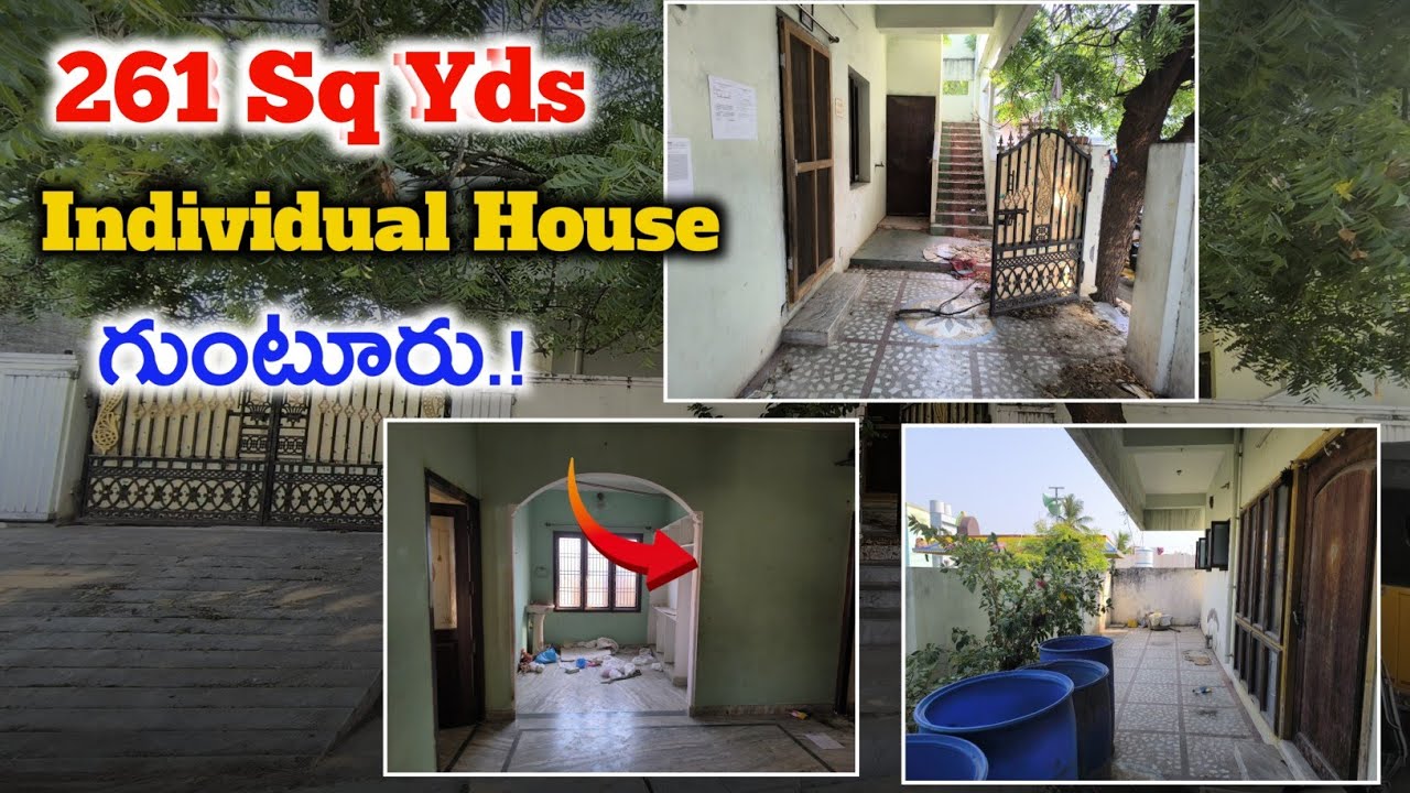 261 Sq Yds Individual House For Sale In Guntur City / Bank Auction property
