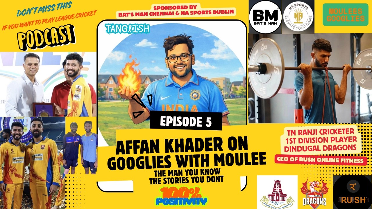 TN RANJI TEAM IS HARD TO BREAK INTO🔥|AFFAN KHADER - The underdog |EPISODE - 5| THE GOOGLIES PODCAST🏏