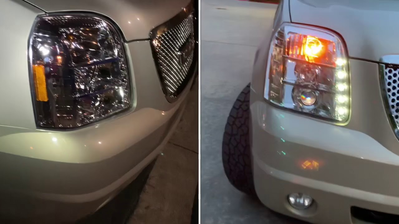 GMC Yukon/Dinali headlights replacement