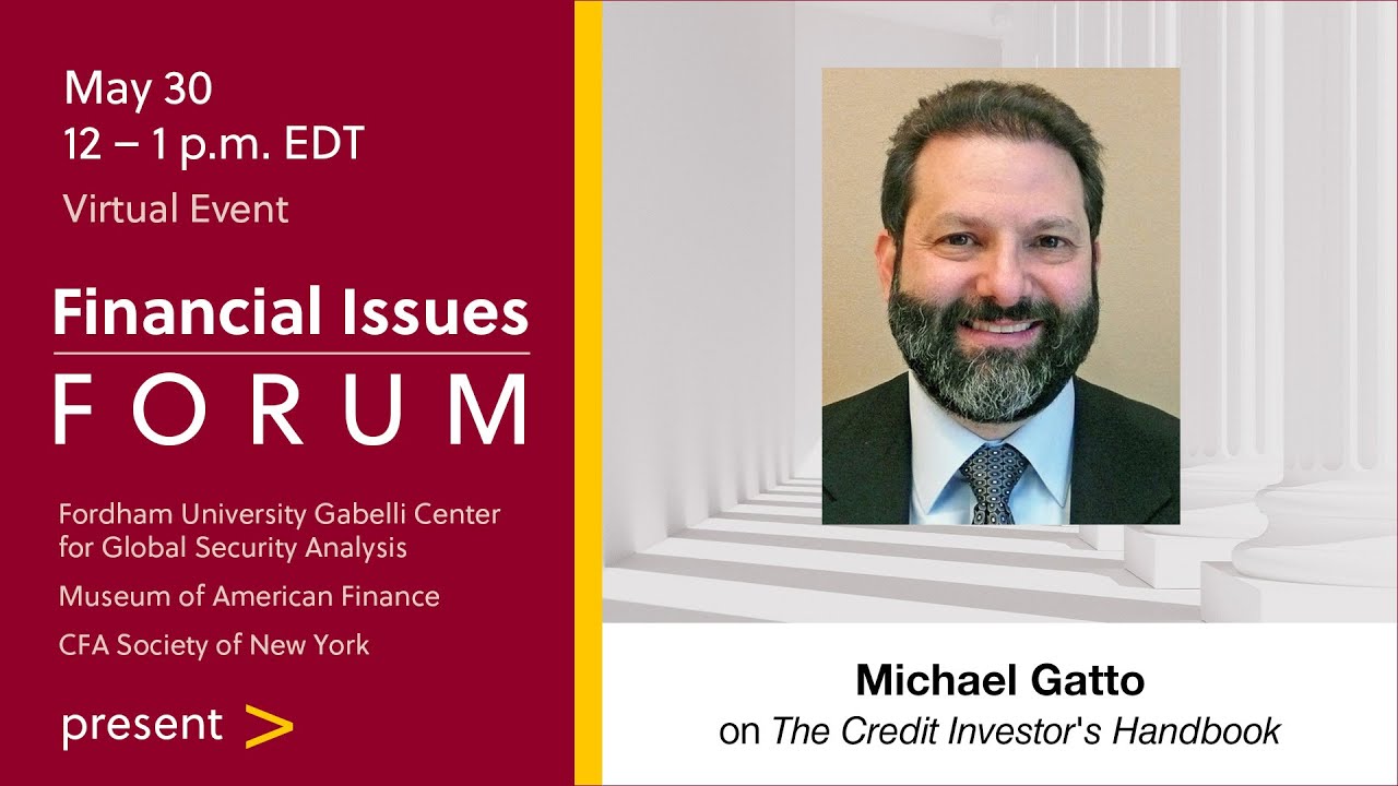 Financial Issues Forum Presents Michael Gatto and 