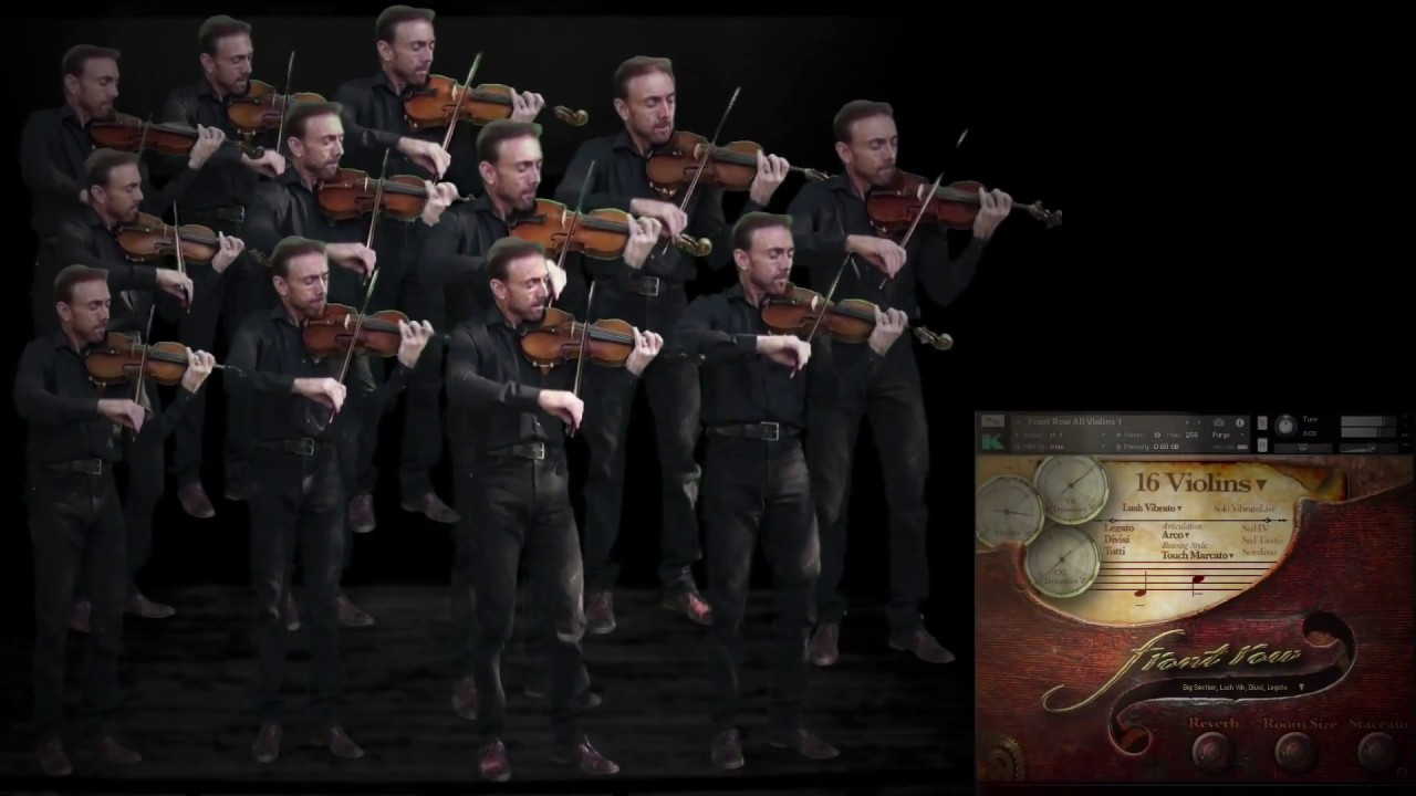 Kirk Hunter Front Row Violins   OVERVIEW