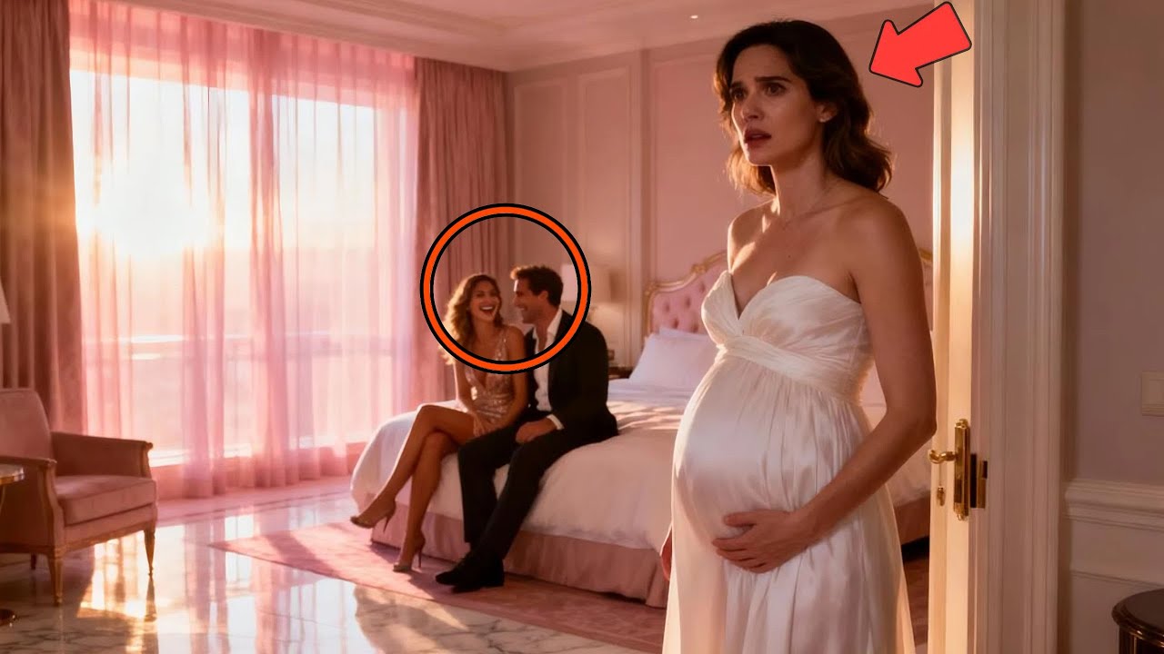 Billionaire and Mistress Exposed in Hotel Lobby—Pregnant Wife’s Heartbreaking Arrival