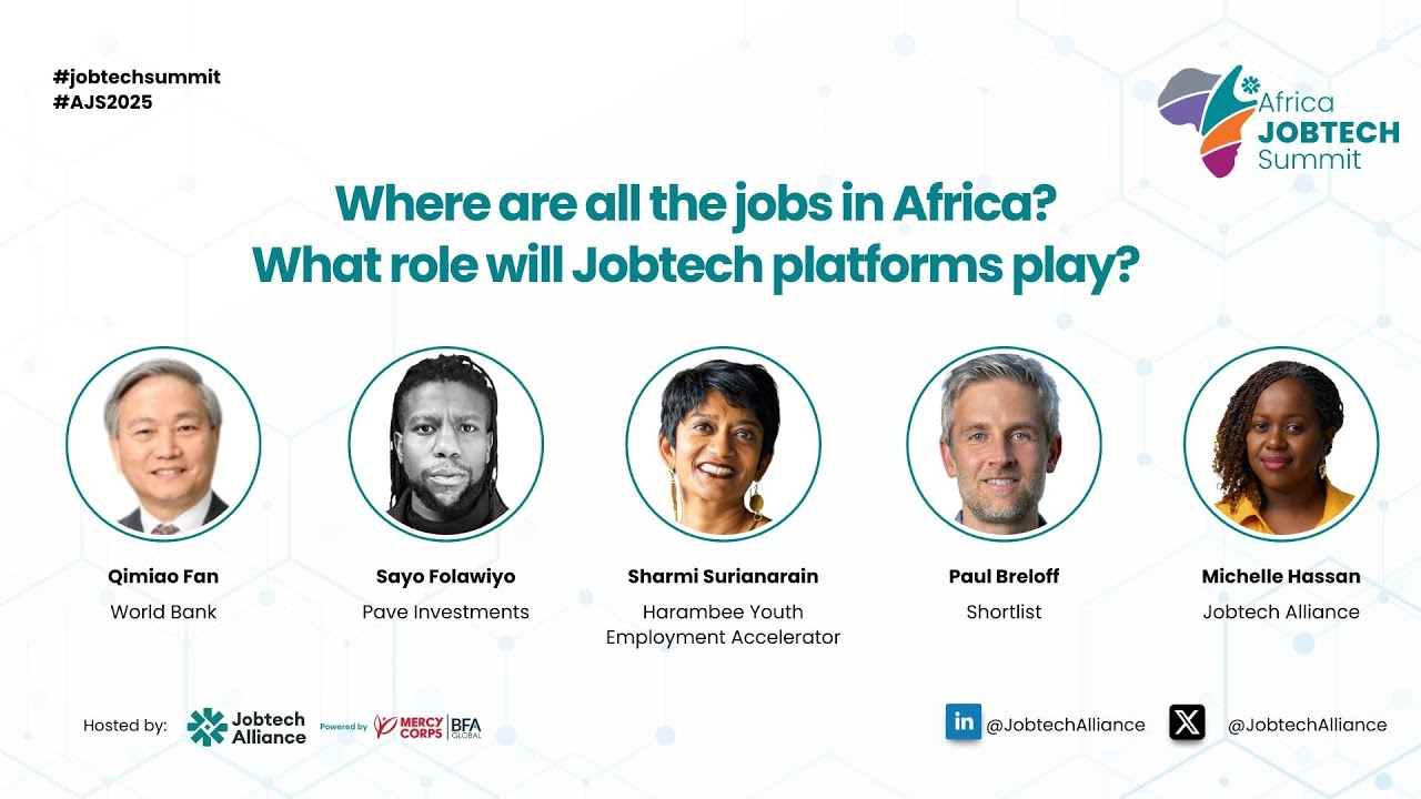 Africa Jobtech Summit 2025: Where are all the jobs in Africa? What role will jobtech platforms play?