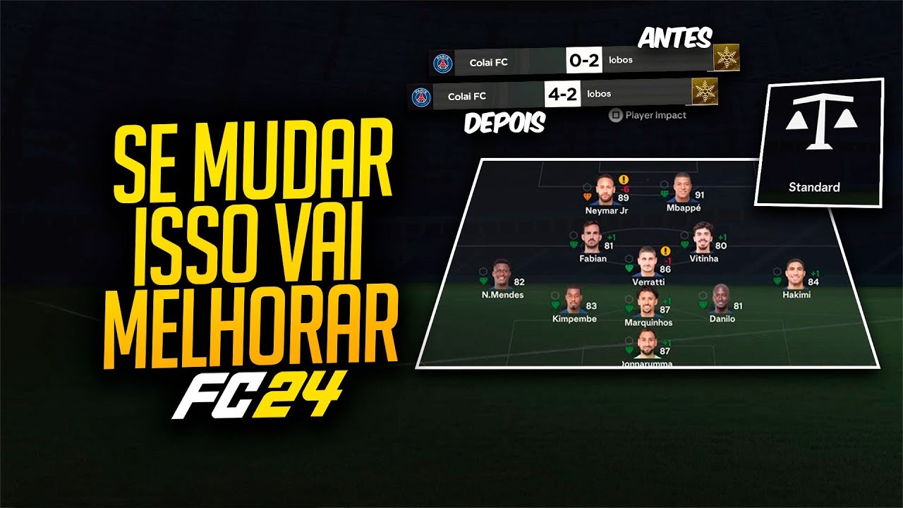 🔥PRÓ PLAYERS FAZEM ISSO E POR ISSO VENCEM MAIS PARTIDAS NO EA FC 24 ULTIMATE TEAM
