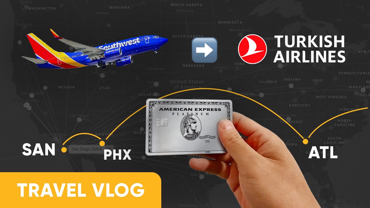 TRAVEL VLOG: Credit Card Miles and Points Repositioning Flight
